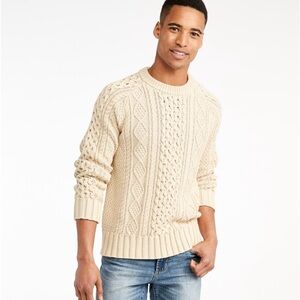 L.L. Bean Signature Cotton Fisherman Sweater
